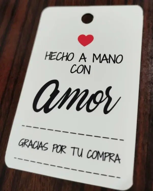 Etiquetas - Hecho con Amor - Imagen 2